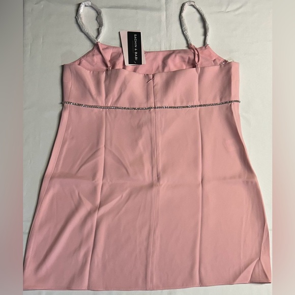 NWT Sachin & Babi Scoop-Neck Bow Mini Dress - Picture 6 of 7